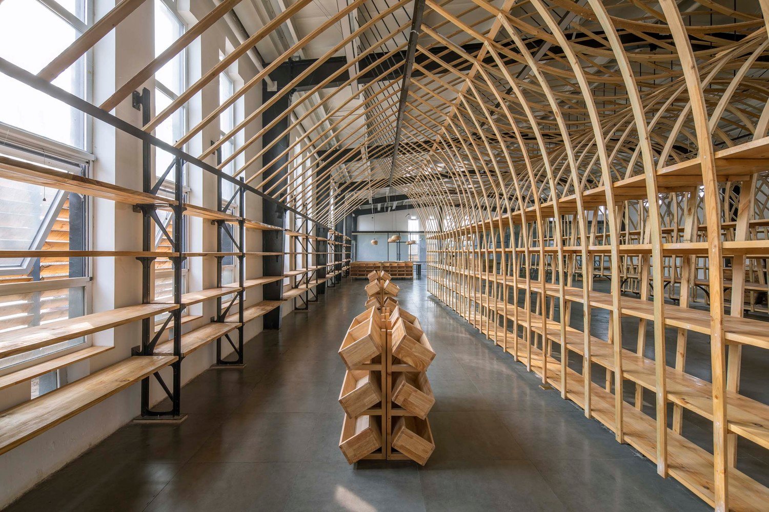 云台冰菊展示架 by LUO studio 云台冰菊展示架 by LUO studio