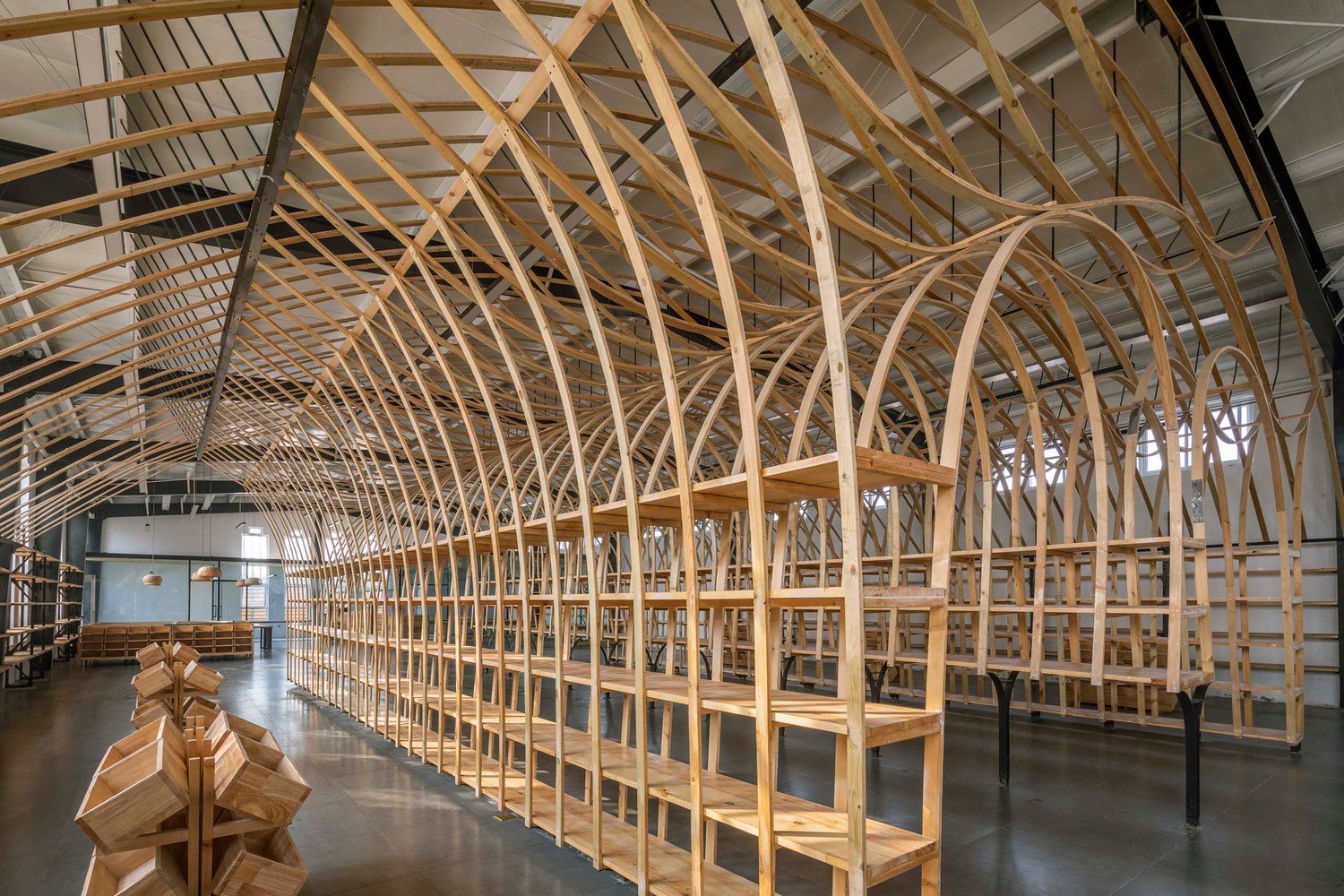 云台冰菊展示架 by LUO studio 云台冰菊展示架 by LUO studio