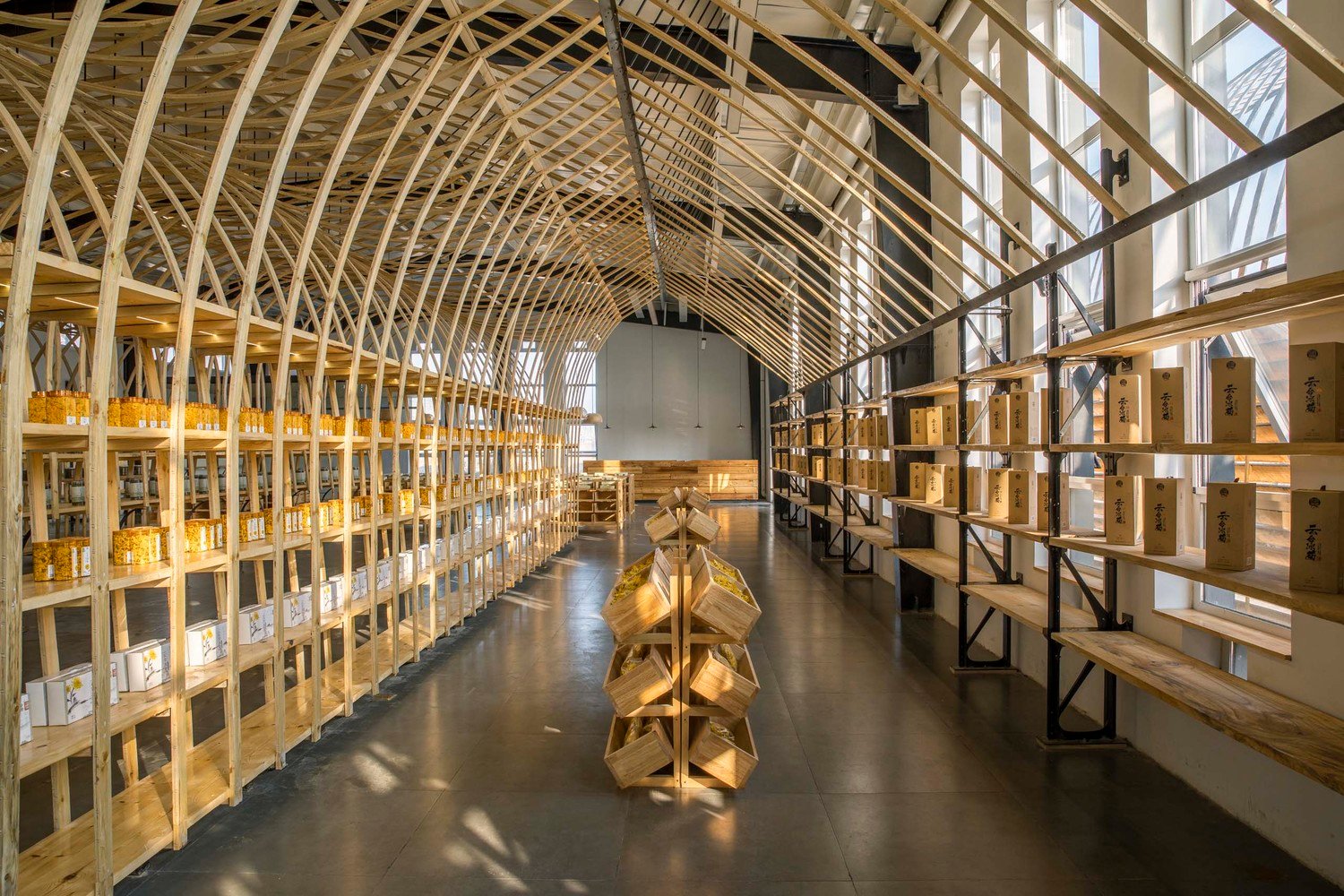 云台冰菊展示架 by LUO studio 云台冰菊展示架 by LUO studio