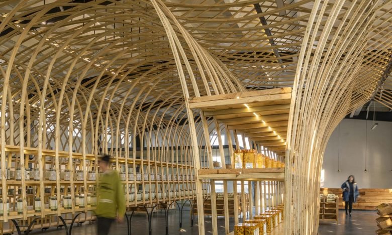 云台冰菊展示架 by LUO studio 云台冰菊展示架 by LUO studio