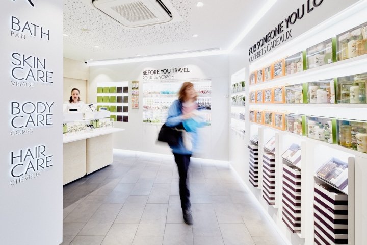 Workshop 的 Yves Rocher 旗舰店,法国巴黎 Workshop 的 Yves Rocher 旗舰店,法国巴黎