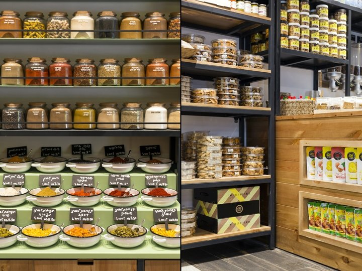 ZEST- Nature Deli by Naama Zohar / 室内规划与设计，以色列特拉维夫