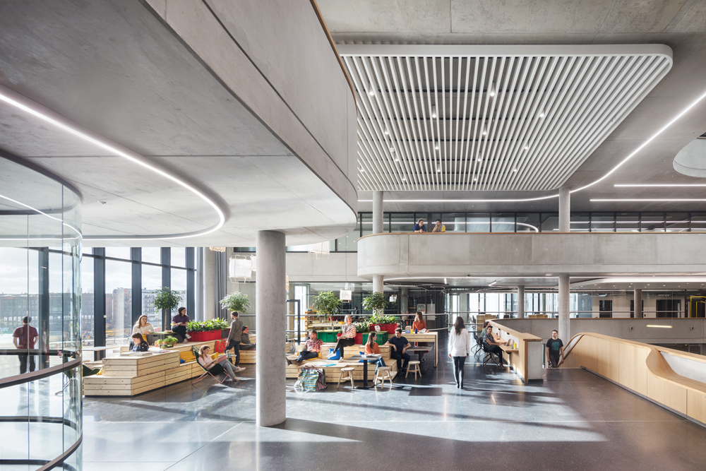 Henn 和 Kinzo 设计的 Zalando 总部 Henn 和 Kinzo 设计的 Zalando 总部