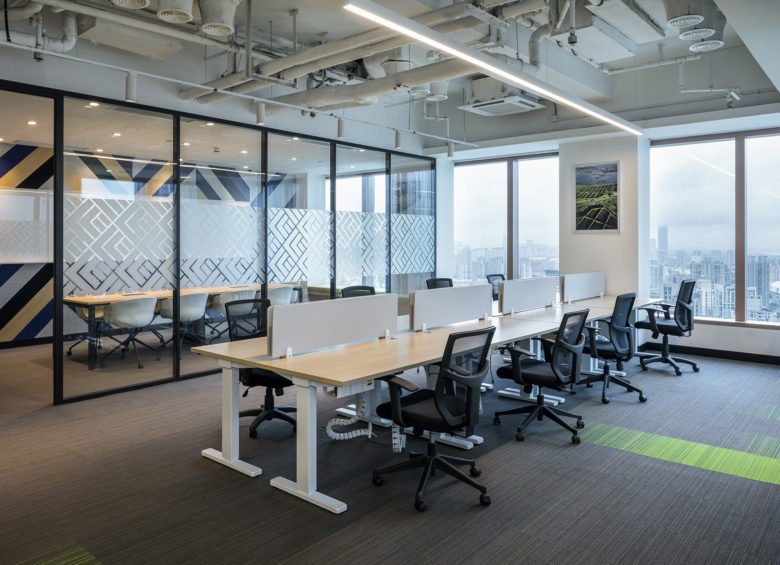 佳沛在上海的新办公室以奇异果为灵感。 佳沛在上海的新办公室以奇异果为灵感。