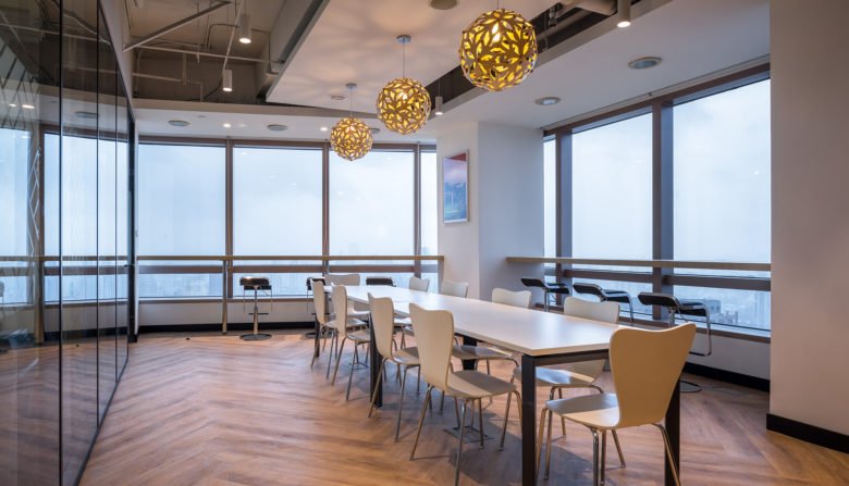 佳沛在上海的新办公室以奇异果为灵感。 佳沛在上海的新办公室以奇异果为灵感。