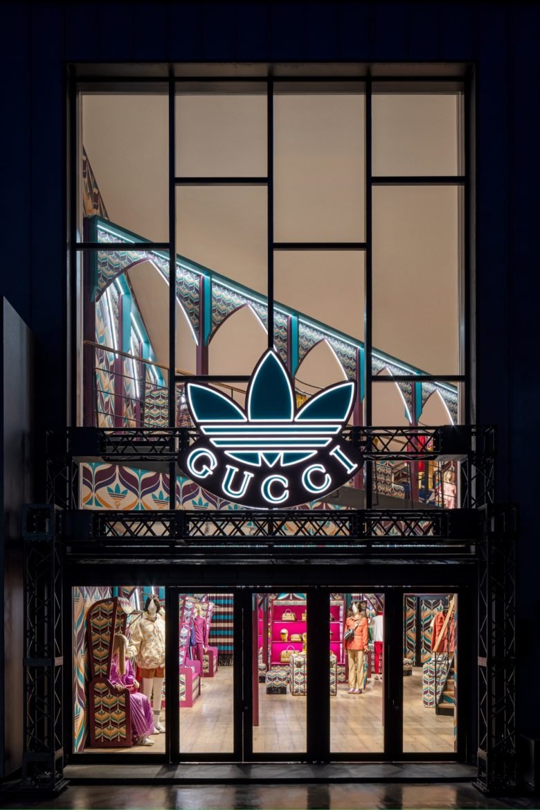 adidas x Gucci 期间限定店