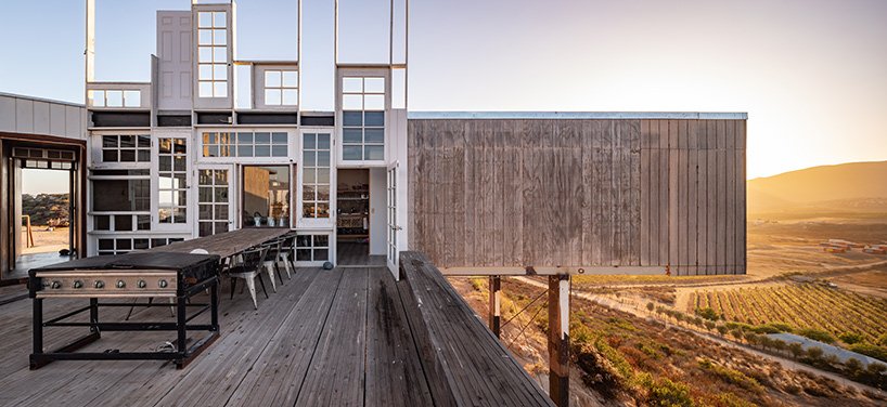 alejandro d'acosta 将 casa elias 建造为“观察和研究景观的站”