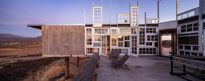 alejandro d'acosta 将 casa elias 建造为“观察和研究景观的站”