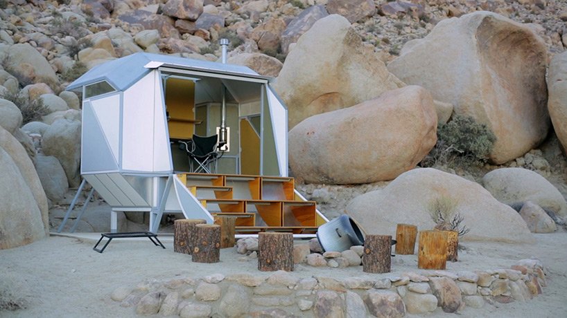 短片讲述了艺术家 andrea zittel 在实验性“马车车站营地”的生活