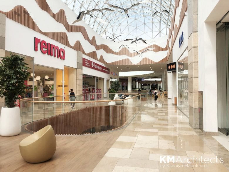 KMarchitects 俄罗斯符拉迪沃斯托克 Kalina Mall 购物中心