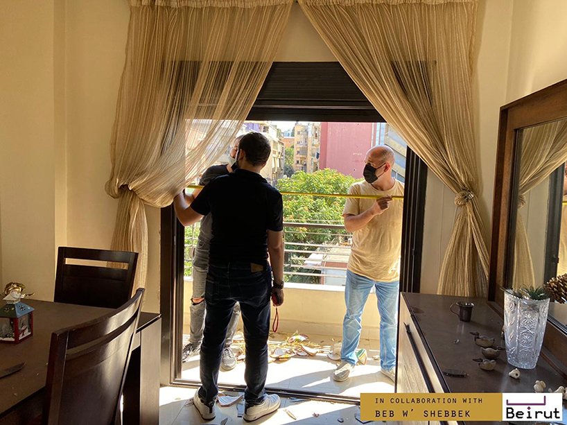 贝贝鲁特建筑师事务所与 Beb w shebbek 合作重建贝鲁特爆炸后的房屋
