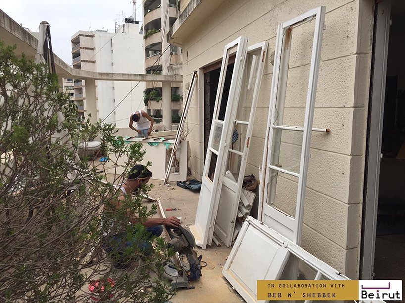 贝贝鲁特建筑师事务所与 Beb w shebbek 合作重建贝鲁特爆炸后的房屋