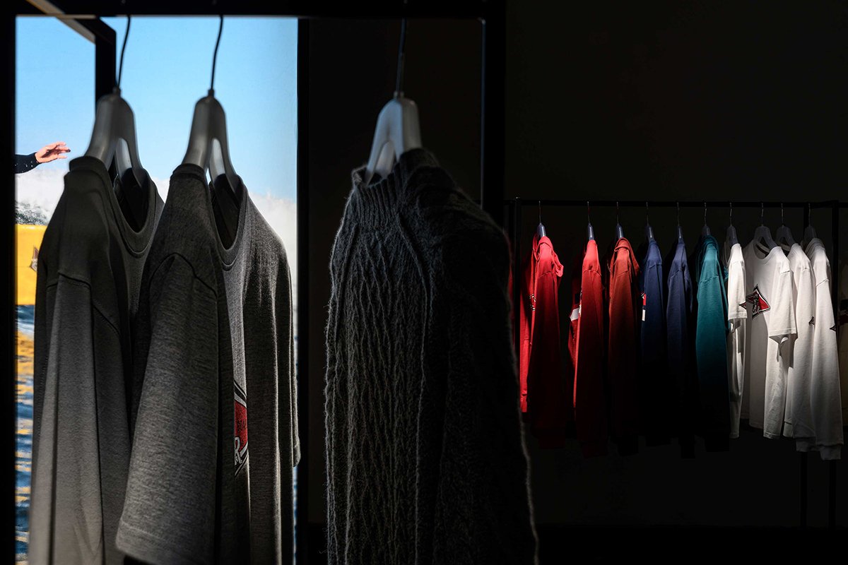 Best Company e Ellesse 展览装置由 Wea / Pitti Uomo 97 / Fiat lux 设计