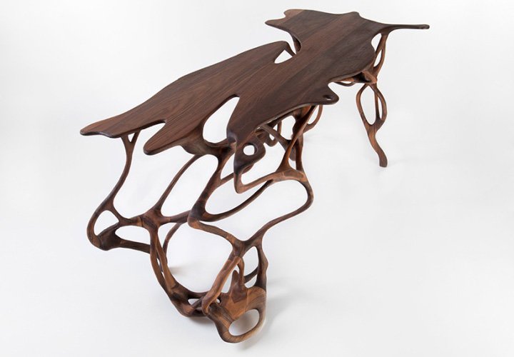 Mathias Bengtsson 设计的生物形态家具