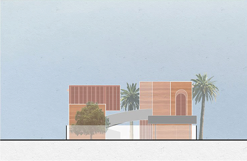 夯土墙和钢平台完成了加纳艺术家的住宅 / 工作室