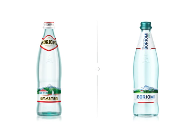 Borjomi：格鲁吉亚著名水品牌的重新设计