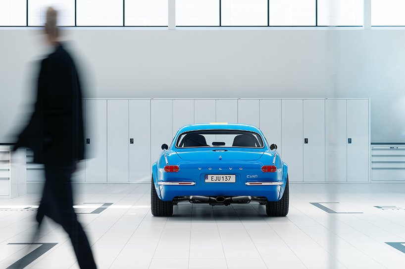 青色赛车重生传奇 1960 年代沃尔沃 P1800 跑车