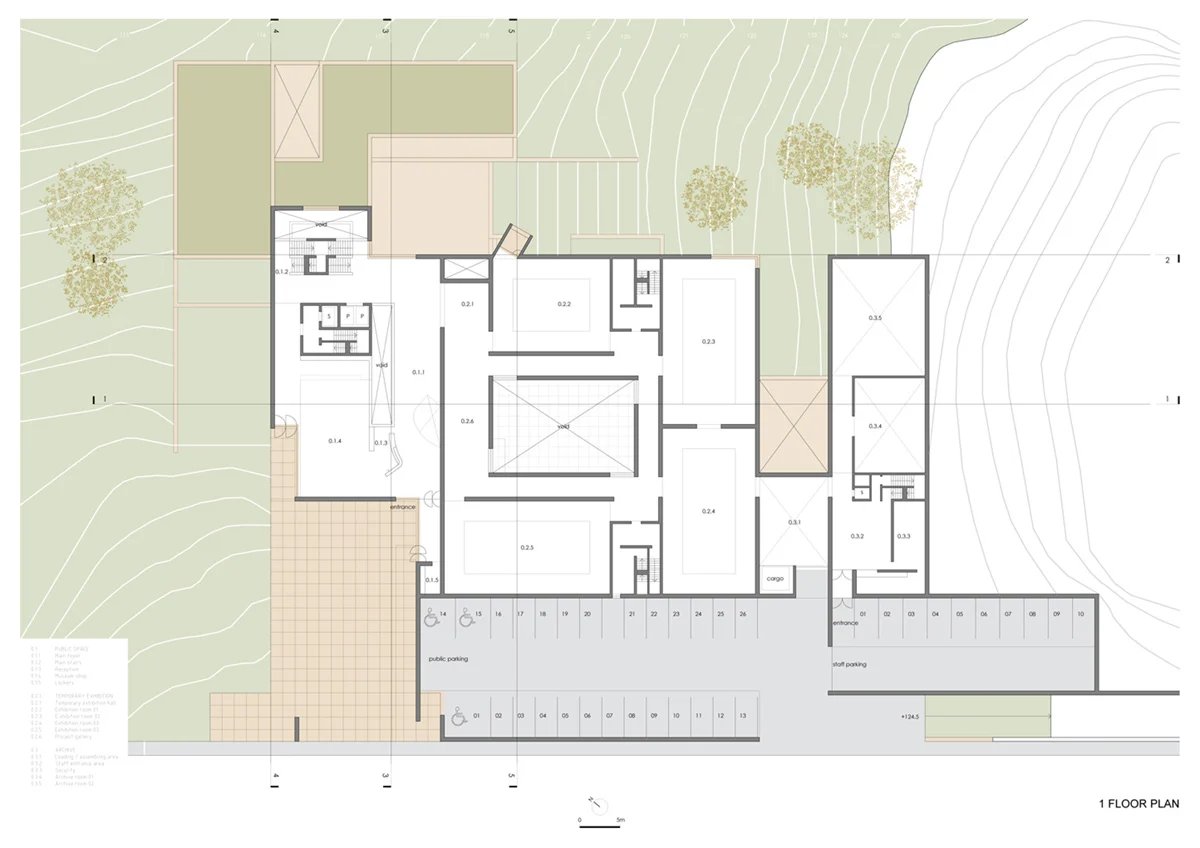 阿尔瓦罗·西扎、卡洛斯·卡斯塔涅拉和金俊成提议“kansong 美术馆” 阿尔瓦罗·西扎、卡洛斯·卡斯塔涅拉和金俊成提议“kansong 美术馆”