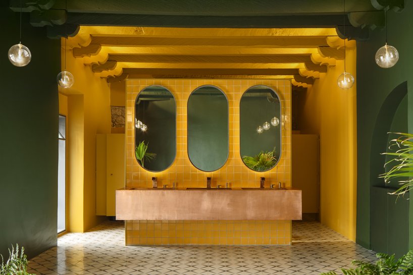 daniela bucio sistos 为墨西哥 santomate 餐厅运用了丰富的色彩