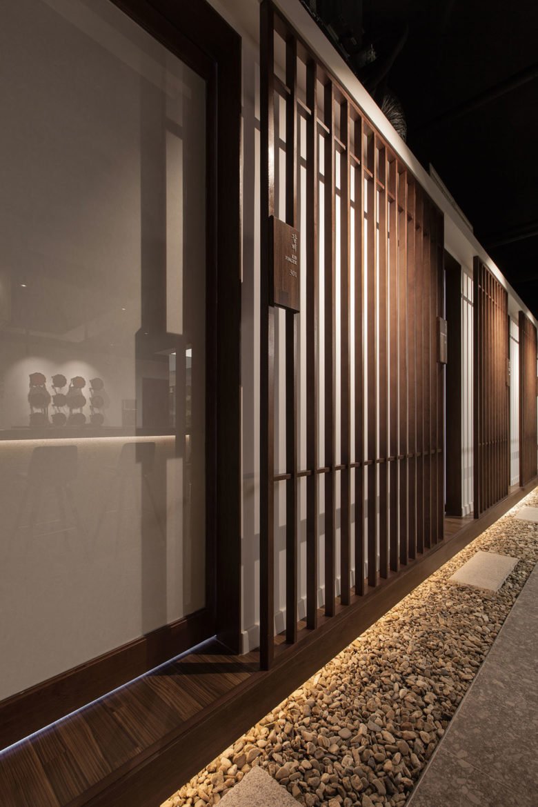 “餐桌上的韩国牛肉餐”内部