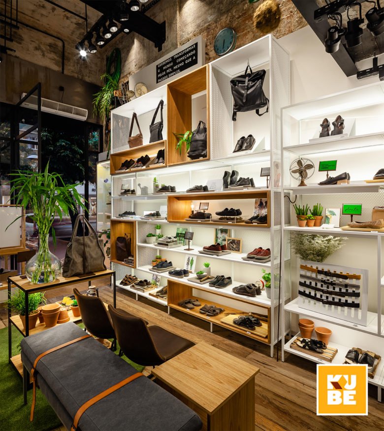 Outer Shoes Leblon 商店,由 Kube Arquitetura 设计,里约热内卢 – 巴西 Outer Shoes Leblon 商店,由 Kube Arquitetura 设计,里约热内卢 – 巴西