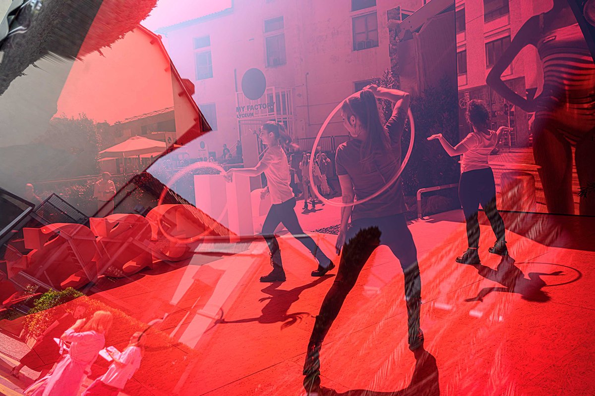 Ellesse 展览设计由 Wea / Pitti Uomo 96 / Ellesse 设计,城市苏醒了 Ellesse 展览设计由 Wea / Pitti Uomo 96 / Ellesse 设计,城市苏醒了