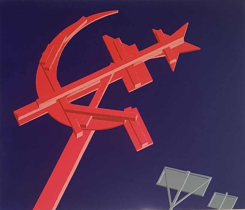 恩佐·马里 (enzo mari)：米兰画廊的 falce e martello（镰刀和锤子）