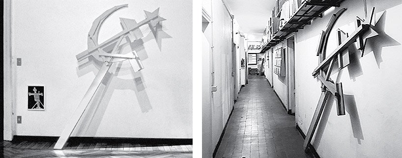 恩佐·马里 (enzo mari)：米兰画廊的 falce e martello（镰刀和锤子）