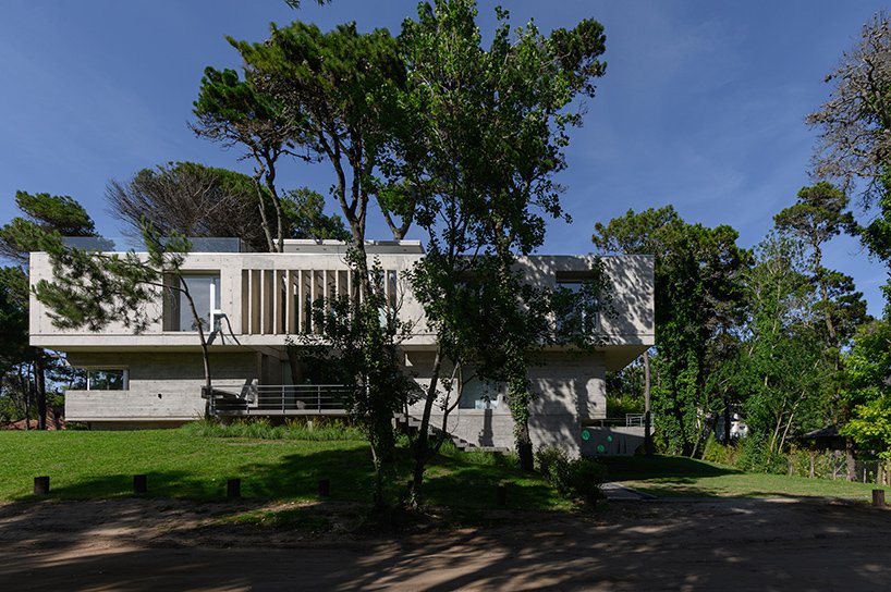 estudio galera 的“casa jacaranda”是一组不断生长和扩张的混凝土盒子 estudio galera 的“casa jacaranda”是一组不断生长和扩张的混凝土盒子