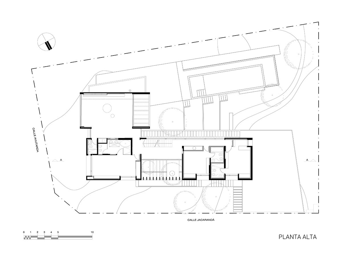 estudio galera 的“casa jacaranda”是一组不断生长和扩张的混凝土盒子 estudio galera 的“casa jacaranda”是一组不断生长和扩张的混凝土盒子