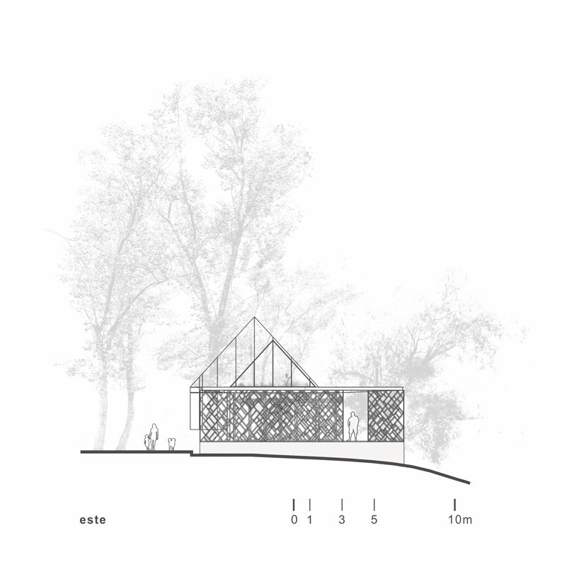 墨西哥乡村的“露台”由树干填充,由 fabian m escalante h 设计 墨西哥乡村的“露台”由树干填充,由 fabian m escalante h 设计