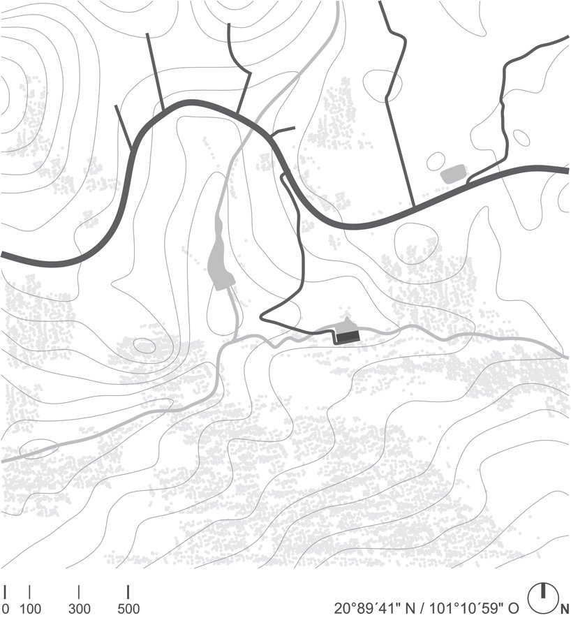 墨西哥乡村的“露台”由树干填充,由 fabian m escalante h 设计 墨西哥乡村的“露台”由树干填充,由 fabian m escalante h 设计