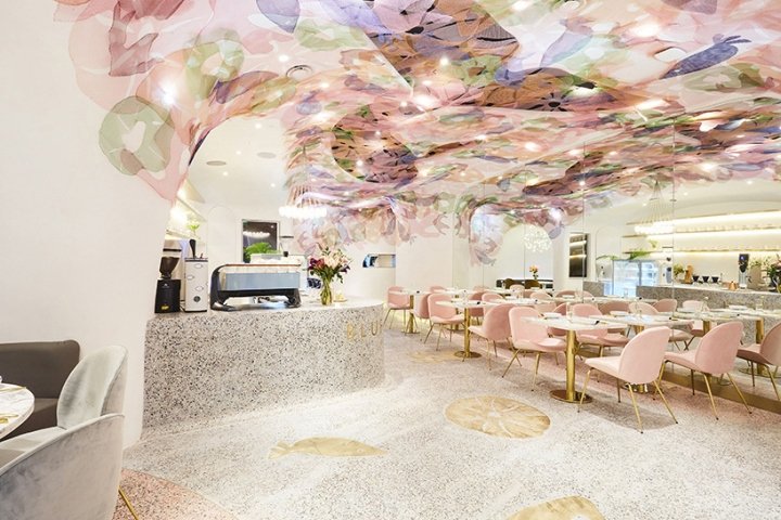 蓝鱼餐厅由 SODA 建筑事务所设计，中国北京