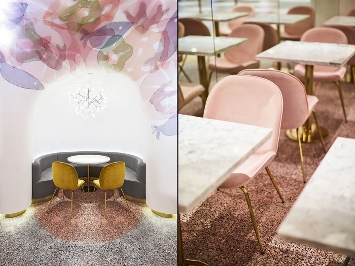 蓝鱼餐厅由 SODA 建筑事务所设计，中国北京