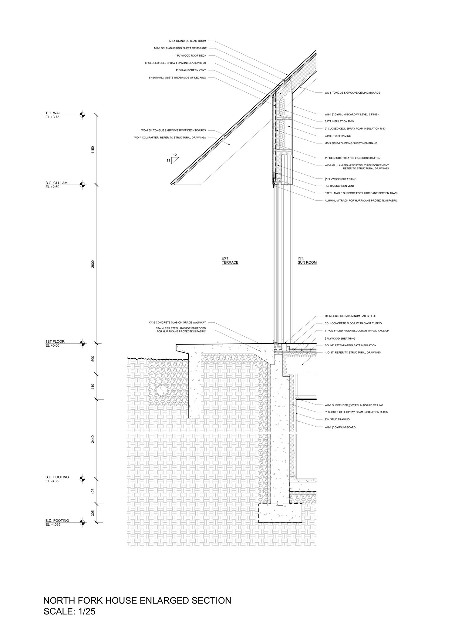北叉住宅由 SO – IL 与 Shenton 建筑事务所共同设计，是纽约的一处休憩场所，由四个山墙体量组成