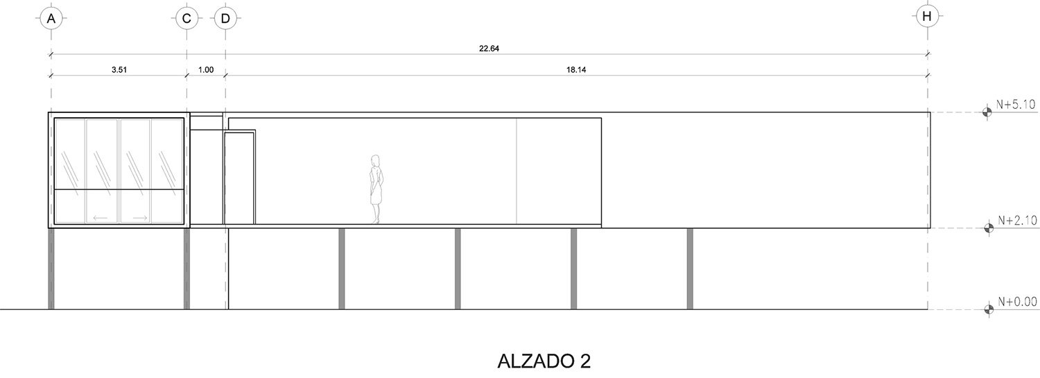 alejandro d'acosta 将 casa elias 建造为“观察和研究景观的站”