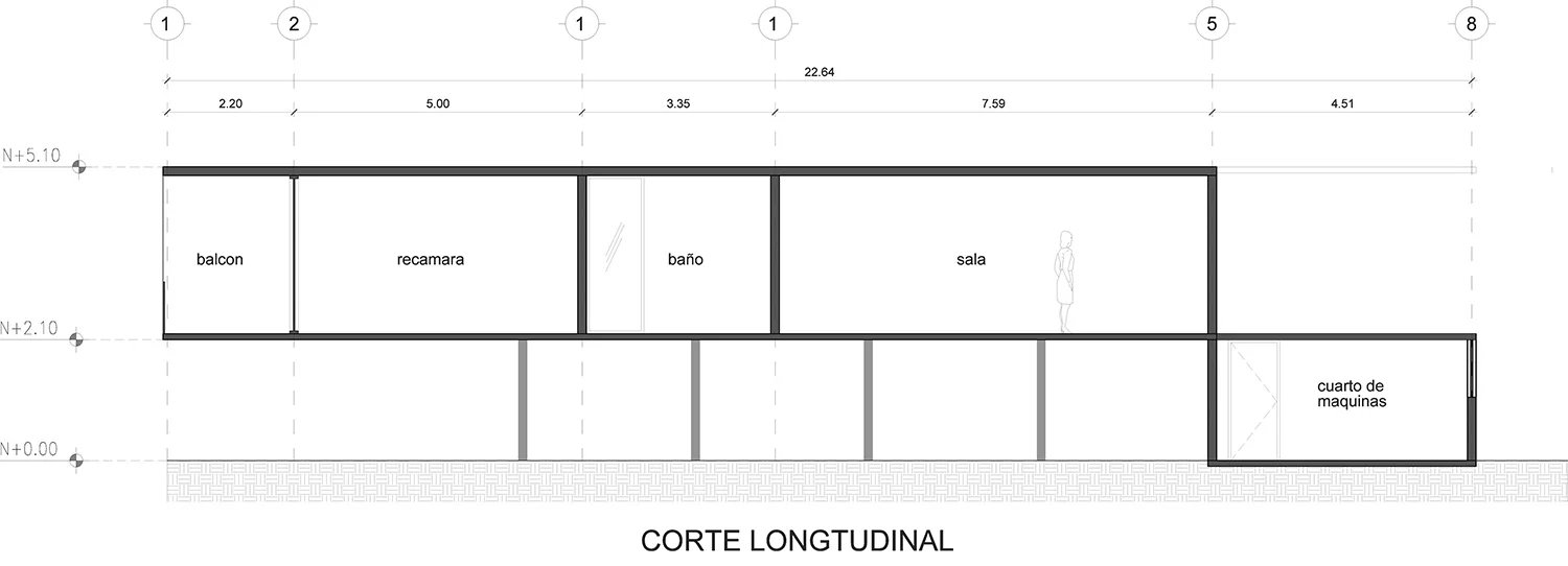 alejandro d'acosta 将 casa elias 建造为“观察和研究景观的站”