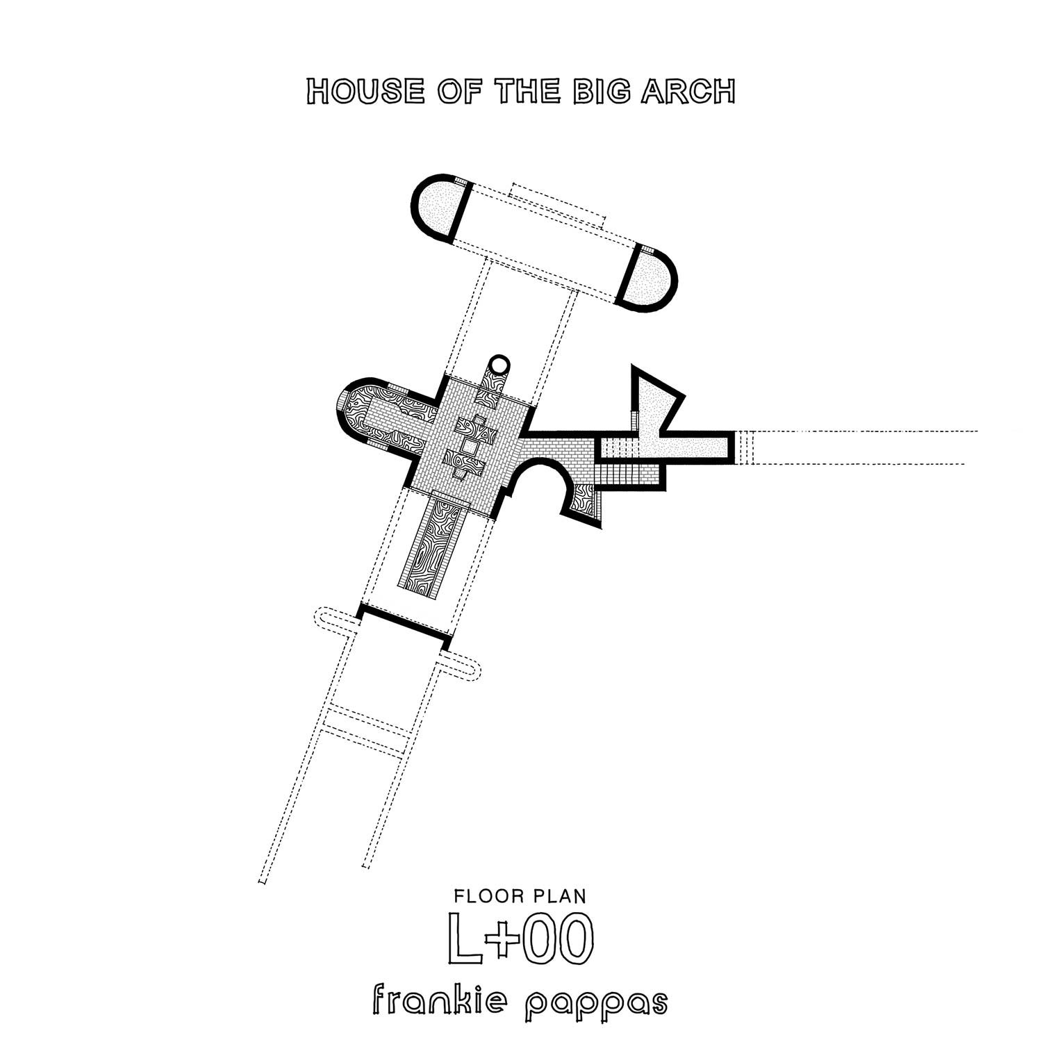 弗兰基·帕帕斯在南非自然保护区内隐藏了离网砖房