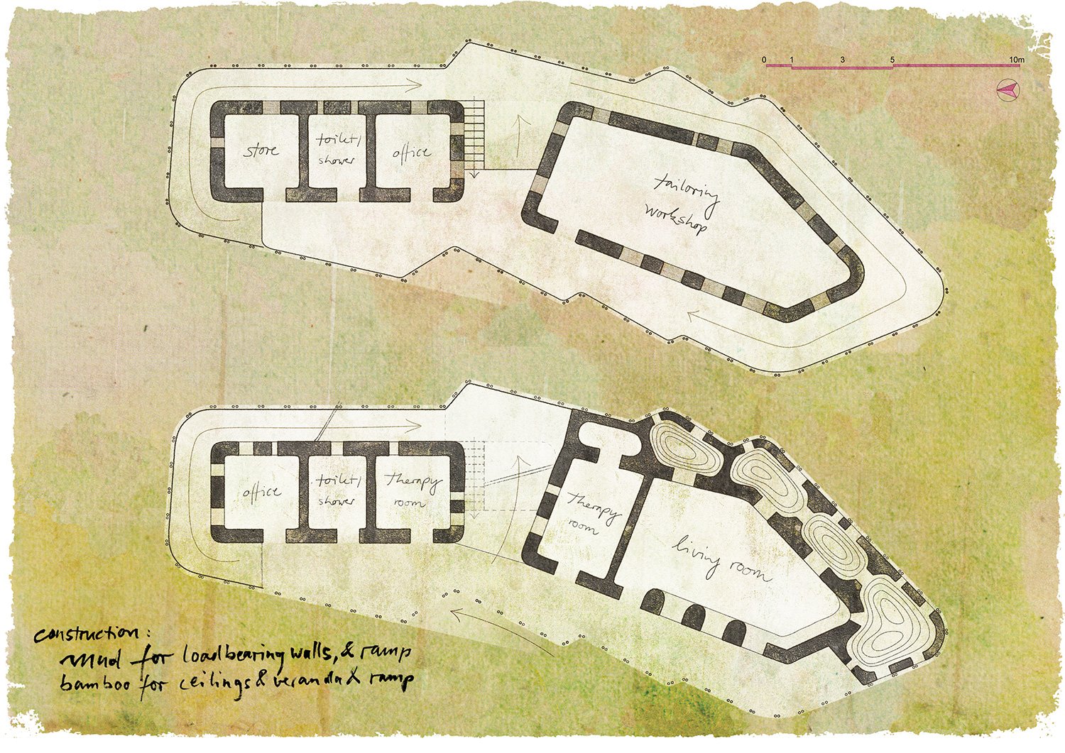 anna Heringer 的“anandaloy”是孟加拉国的泥竹社区中心