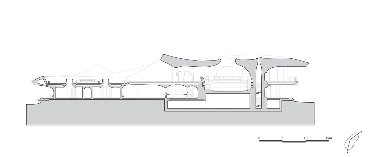 MAD 建筑事务所公布了海南海岸的“虫洞图书馆”计划 MAD 建筑事务所公布了海南海岸的“虫洞图书馆”计划