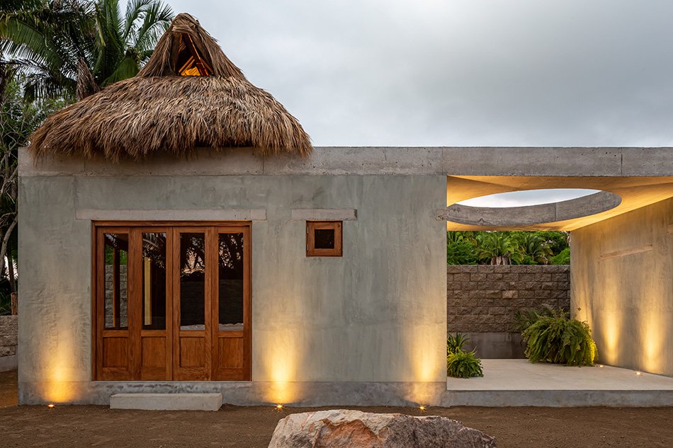 PALMA 位于墨西哥太平洋沿岸的“litibú”平房面积仅 50 平方米