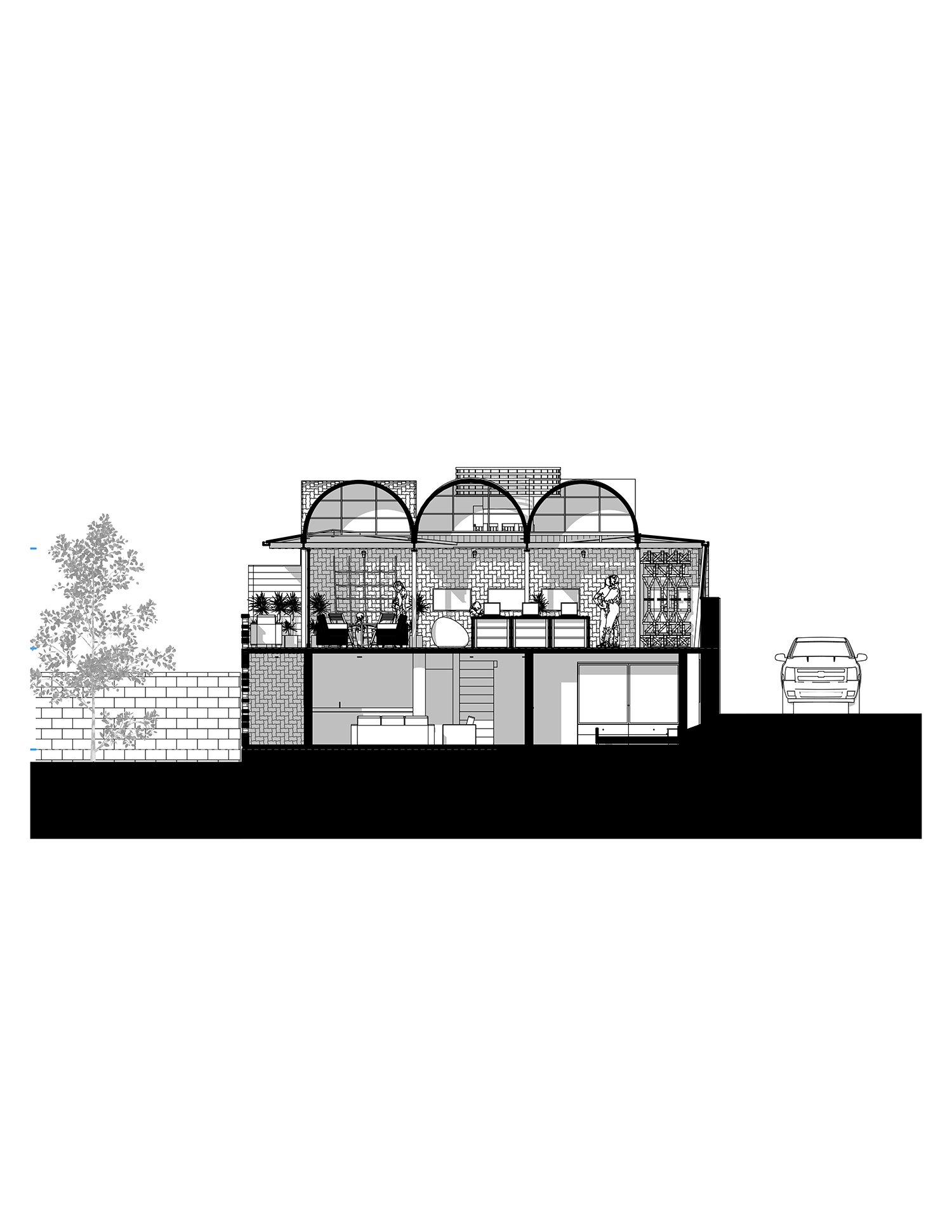 阿尔达纳·桑切斯建筑师事务所在墨西哥农村建成了砖砌多媒体中心 阿尔达纳·桑切斯建筑师事务所在墨西哥农村建成了砖砌多媒体中心