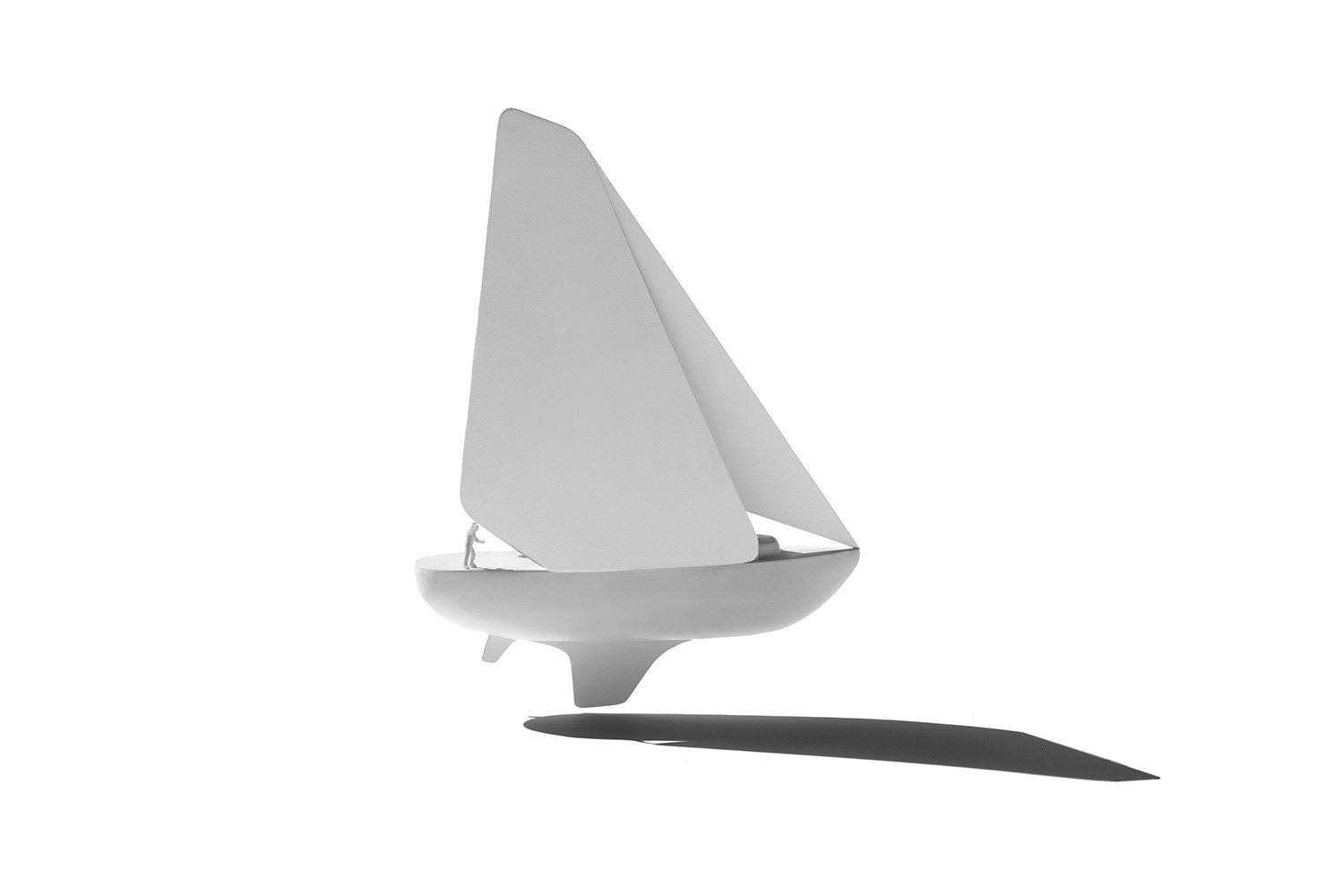 fran silvestre arquitectos 重新设计土耳其纵帆船，打造全白色帆船