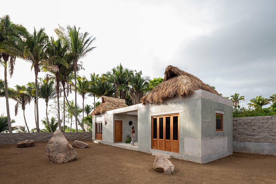 PALMA 位于墨西哥太平洋沿岸的“litibú”平房面积仅 50 平方米