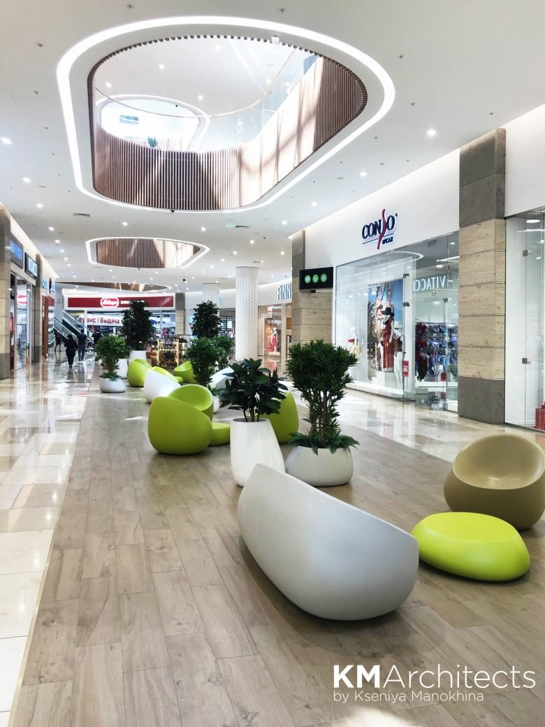 KMarchitects 俄罗斯符拉迪沃斯托克 Kalina Mall 购物中心