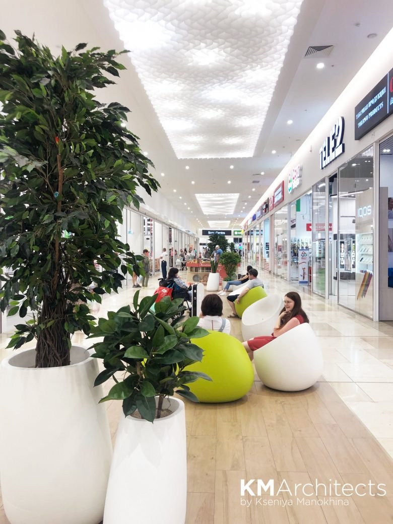 KMarchitects 俄罗斯符拉迪沃斯托克 Kalina Mall 购物中心