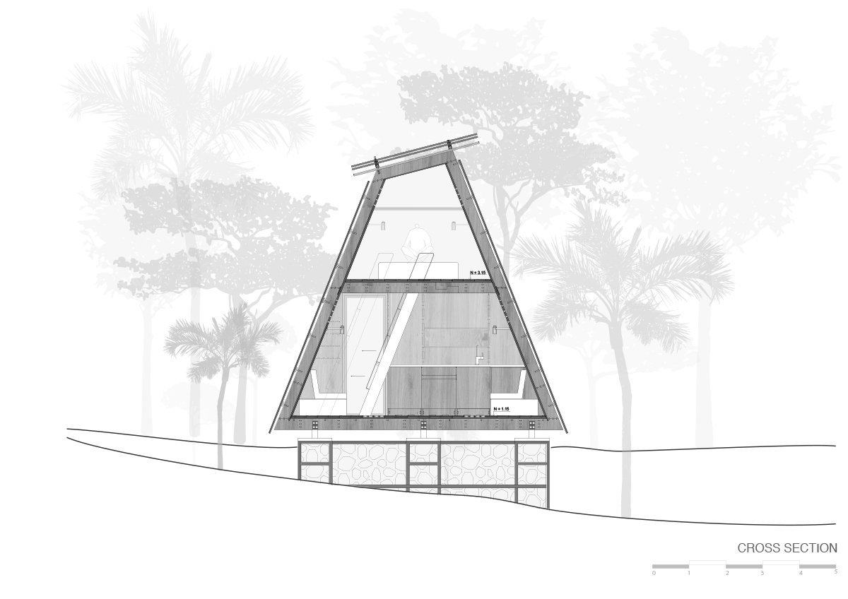 厄瓜多尔紧凑型“huaira”住宅产生负碳足迹