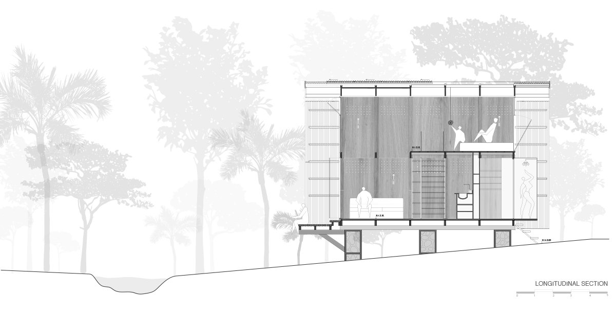 厄瓜多尔紧凑型“huaira”住宅产生负碳足迹