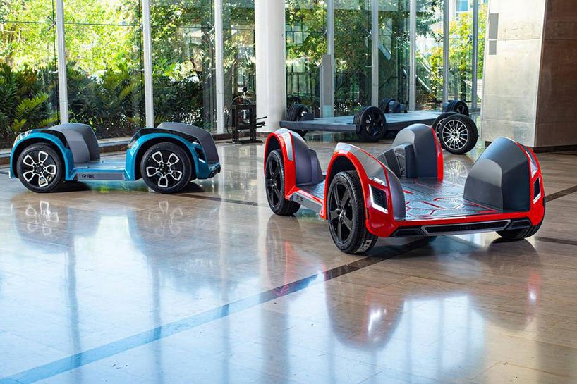 以色列初创公司 REE 汽车开发超灵活电动汽车“滑板平台”
