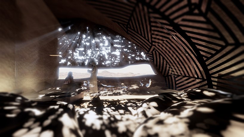 让·努维尔 (Jean Nouvel) 雕塑沙特阿拉伯景观，打造地下度假村和酒店